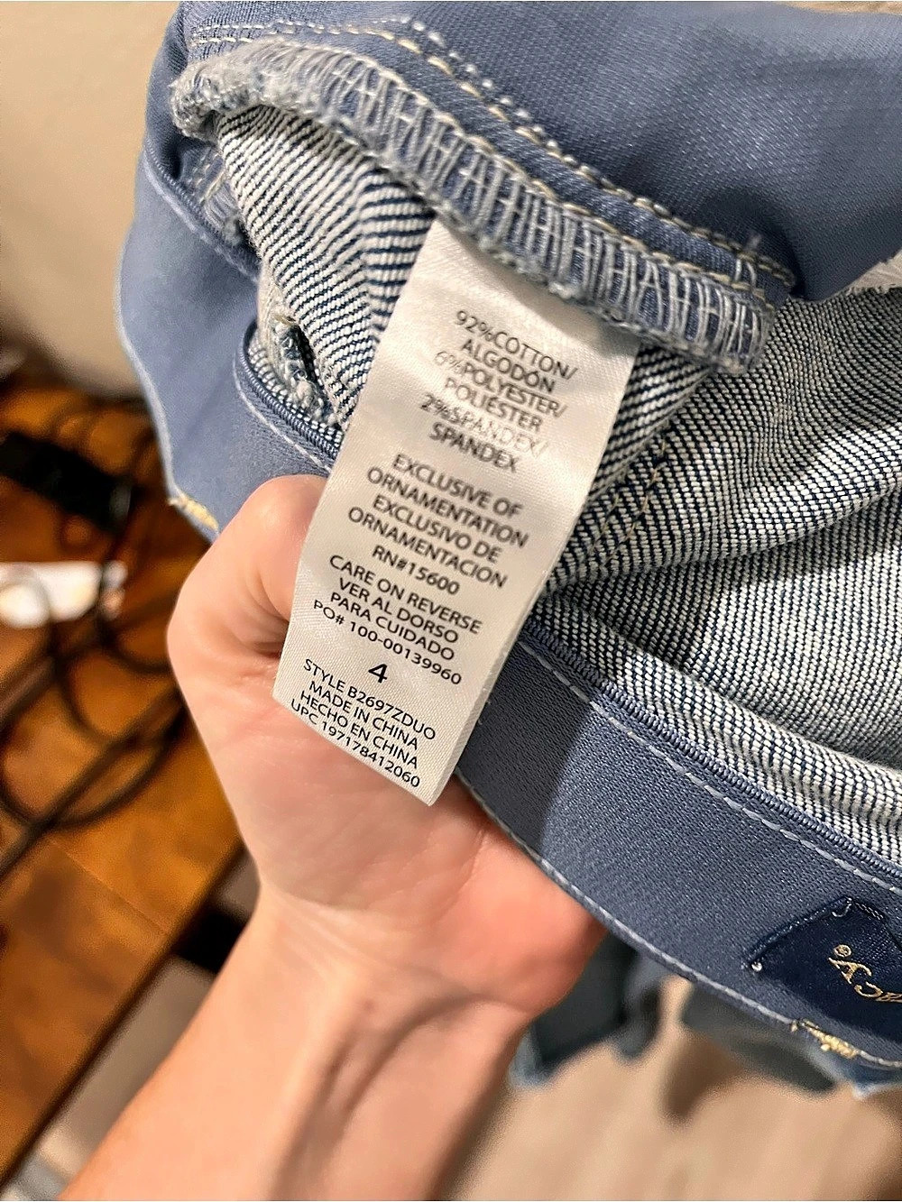Democracy Absolution Skinny Jeans Blue Size 4 - Picture 5 of 6